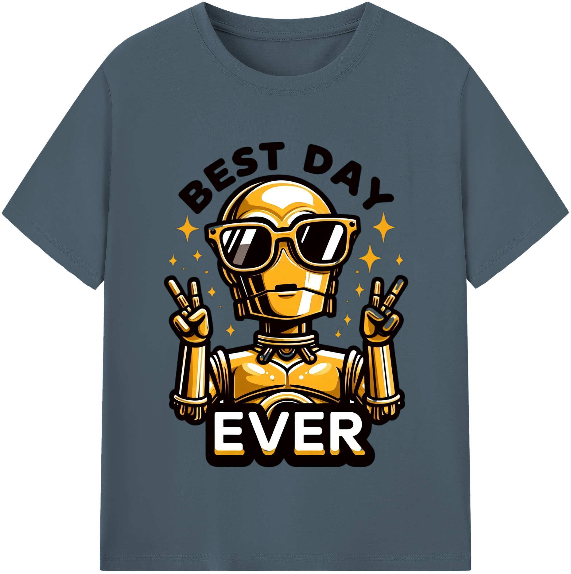 （画像用） スター・ウォーズ Star Wars 綿100％半袖Tシャツ（フロントプリント）